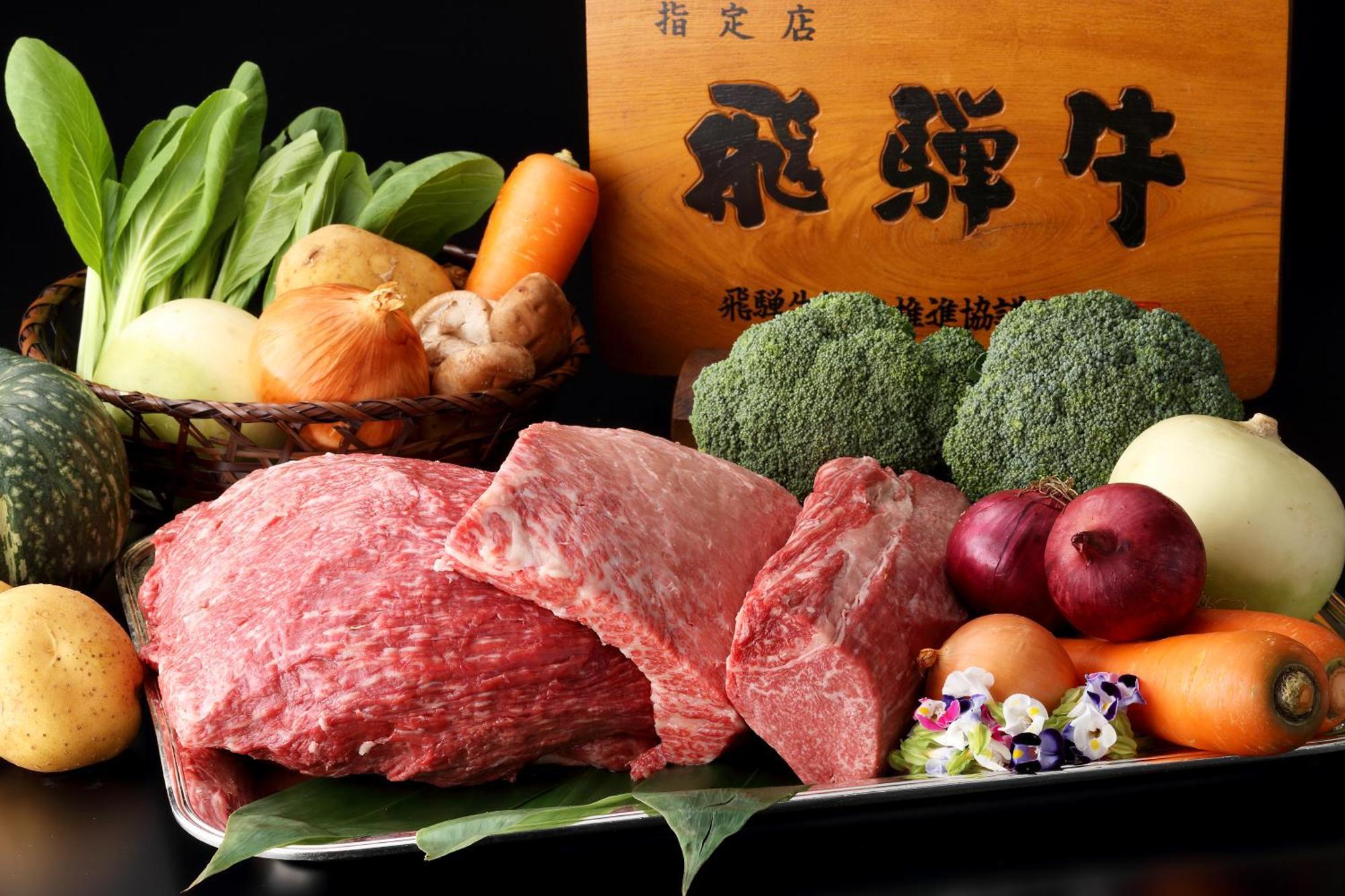 Miyako Hotel Gifu Nagaragawa Buitenkant foto Kobe beef